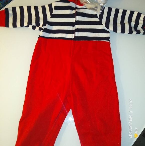 VINTAGE 1980s Disney Wear Baby Mickey Mouse Comfy Costume with Plush Hands - Picture 7 of 8